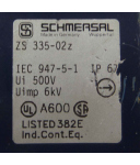 SCHMERSAL Positionsschalter ZS 335-02z GEB
