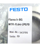 Festo Motorflansch MTR-FL64-LP070 543705 OVP