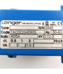 Langer Messtechnik Aufsteck-Stromwandler TAC022040X05 GEB
