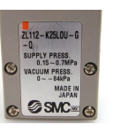 SMC Vakuumerzeuger ZL112-K25LOU-G-Q GEB