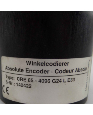 TWK Elektronik Drehgeber CRE 65-4096 G24 L E33 NOV