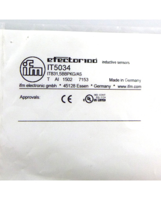ifm efector induktiv Näherungsschalter IT5034...