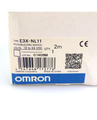 Omron Fotoschalter E3X-NL11 OVP