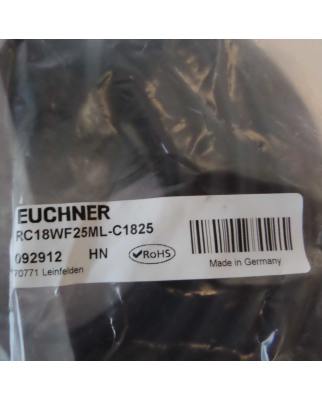 Euchner Anschlussleitung RC18WF25ML-C1825 092912 OVP