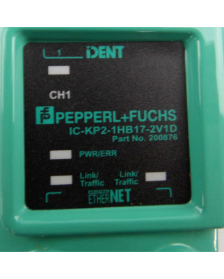 Pepperl+Fuchs Auswerteeinheit IC-KP2-1HB17-2V1D 200876 NOV