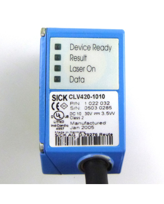 SICK Barcodescanner CLV420-1010 1022032 GEB