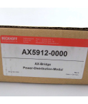 Beckhoff AX-Bridge Power-Distribution-Modul AX5912 AX5912-0000 Rev.:C OVP