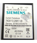 Siemens Simeas-Messumformer 7KG6113-2AM17-0B GEB