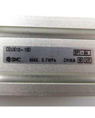 SMC Kompaktzylinder CDUK10-15D GEB