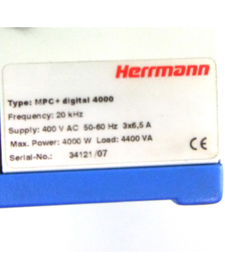 Herrmann Ultraschallgenerator MPC+ digital 4000 20kHz...