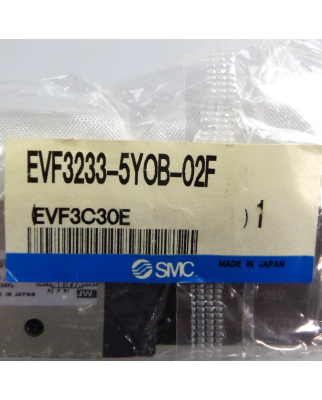 SMC Elektromagnetventil EVF3233-5YOB-02F OVP