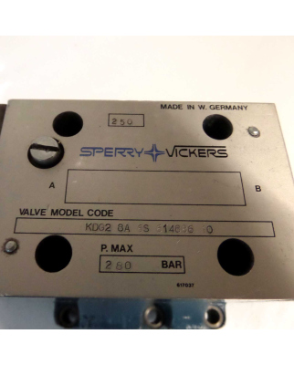 SPERRY VICKERS Hydraulikventil KDG2 8A 6S 614886 10 GEB