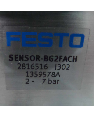 Festo Steuerblock SENSOR-BG2FACH 2816516 OVP