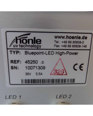 Hönle Steuerung Bluepoint-LED High-Power 45250.c OVP