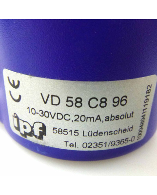 ipf electronic Drehgeber VD58C896 OVP