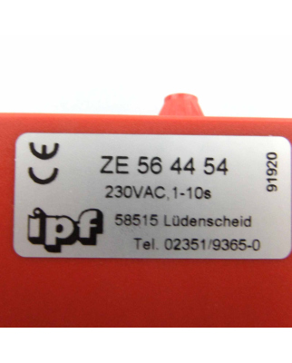 ipf electronic Zeitrelais ZE564454 OVP