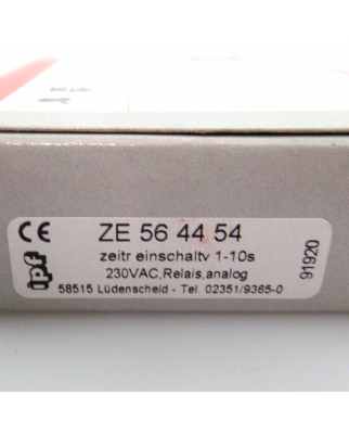 ipf electronic Zeitrelais ZE564454 OVP