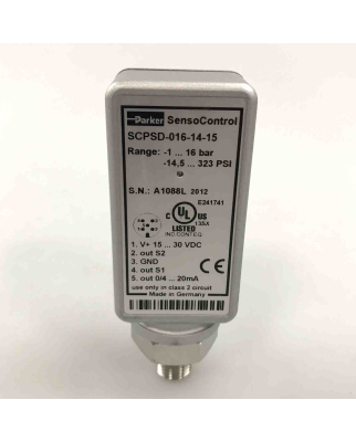 Parker Druckschalter SCPSD-016-14-15 GEB