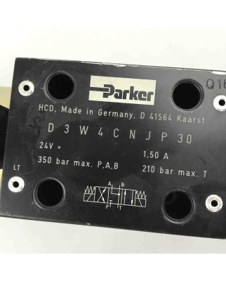 Parker Hydraulikventil D3W4CNJP30 GEB