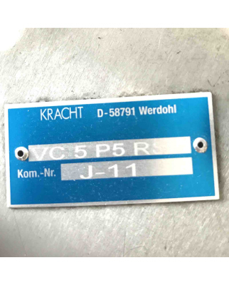 Kracht Zahnrad-Durchflussmesser VC5P5RS NOV