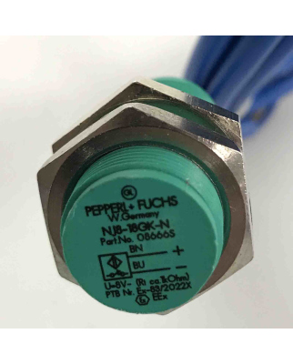 Pepperl+Fuchs Induktiver Sensor NJ8-18GK-N 08666S NOV