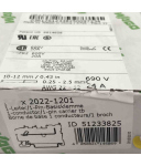 WAGO 1-Leiter/1-Pin-Basisklemme 2022-1201 (83Stk) OVP