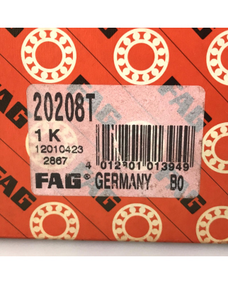 FAG Kugellager Tonnenlager 20208T OVP