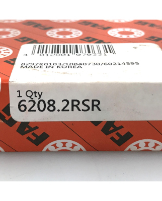 FAG Kugellager Rillenkugellager 6208.2RSR OVP