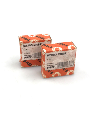 FAG Kugellager Rillenkugellager 62203.2RSR (2Stk.) OVP