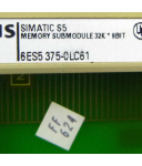 SIMATIC S5 SPEICHER 375 6ES5 375-0LC61 32 KB GEB