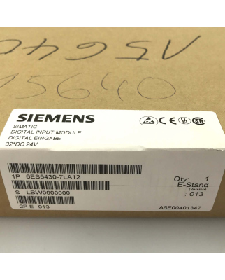 Simatic S5 DI430 6ES5 430-7LA12 E-Stand:13 SIE