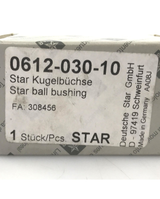 STAR Kugelbuchse 0612-030-10 OVP