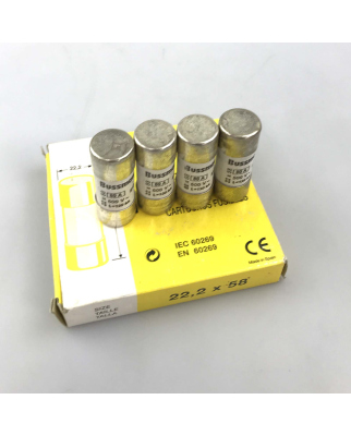 BUSSMANN Sicherung C22G80 gG 80A 500VAC (4Stk) OVP