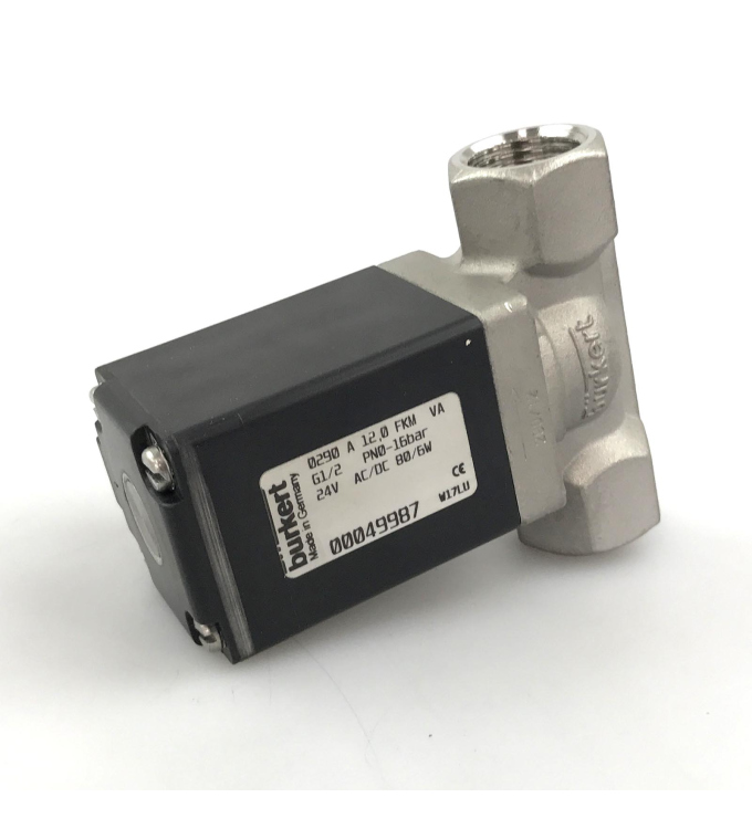 bürkert 2/2-Wege Magnetventil 0290 A 11,0 FKM VA 00049987 NOV