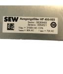 SEW / Schneefuss Rohde Ausgangsfilter HF 450-503 08269483 / DSF 90/550 GEB
