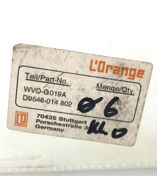 LOrange Einspritzdüse WVO-G019A D9548-014802 GEB