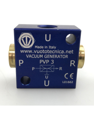 Vuototecnica Einstufiger Vakuumerzeuger PVP3 GEB