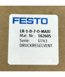 Festo Druckregelventil LR-1-D-7-O-MAXI 162605 OVP