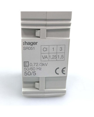 hager Stromwandler SR051 568051 OVP