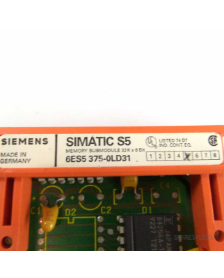SIMATIC S5 SPEICHER 375 6ES5 375-0LD31, 32 KB GEB