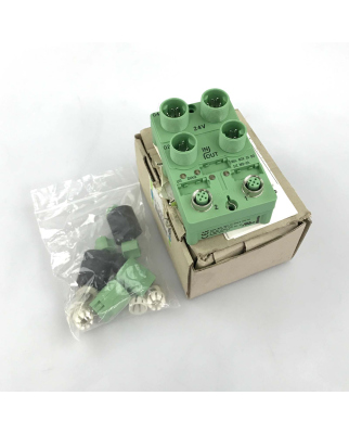 Phoenix Contact DO-Modul IBSL BOX 24 DO 2/2-M12-2A 2719412 OVP