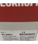 Beckhoff Powerklemme KL8001 OVP