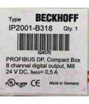 Beckhoff 8-Kanal-Digital-Ausgang IP2001-B318 SIE