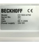 Beckhoff SERCOS-II-Master-Feldbusanschaltung CX1500-M750 OVP