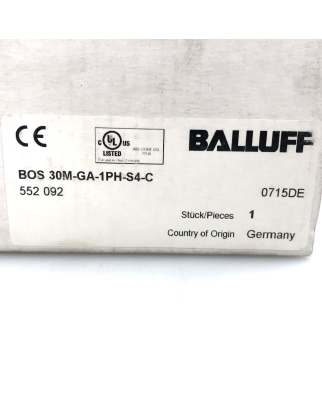 Balluff Lichttaster BOS0134 BOS 30M-GA-1PH-S4-C SIE