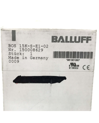 Balluff Optosensor BOS 15K-S-E1-02 OVP