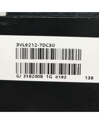 Siemens Leistungsschalter 3VL2712-3DC33-0AB1 OVP