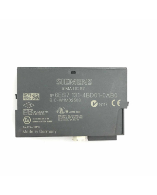 Simatic S7 ET200S 6ES7 131-4BD01-0AB0 NOV