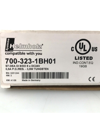 Helmholz Digitalein-/Ausgabe-Modul 700-323-1BH01 OVP