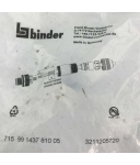 binder Kabelstecker 715 99-1437-810-05 OVP